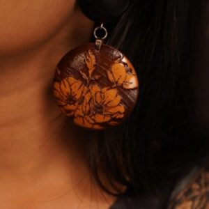 Arjuni Wooden Earrings
